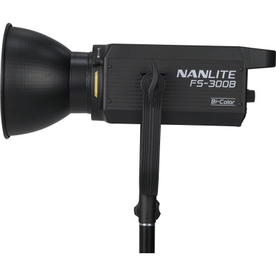 Avatar-Shop|Nanlite FS-300B Lampa Video LED Studio, Putere 350W, Bi-Color, 2700K-6500K, 12 efecte de lumina, Montura Bowens|Nanlite