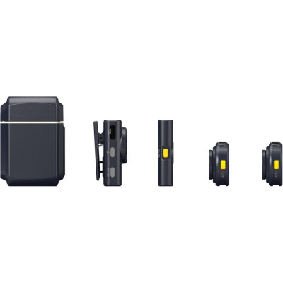 carcasa incarcare si baterie 40 ore hollyland lark m2 mini combo