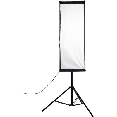 iluminare contur interviu softbox asimetric nanlite 45x110