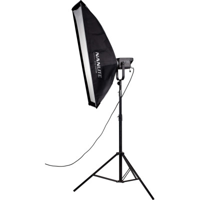 softbox spatii inguste nanlite asimetric 45x110cm studio video