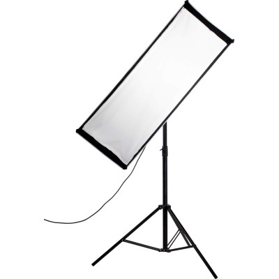 Avatar-Shop|Softbox Asimetric Stripbank Nanlite 45 x 110 cm, Montura Bowens, Interior Argintiu, Difuzie Frontala, Profil Ingust|Nanlite
