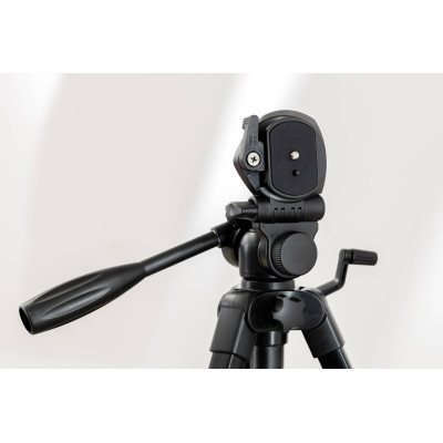 Avatar-Shop|Velbon EX-530 Trepied Foto-Video, Aluminiu, 3 Sectiuni, Cap Panoramic 3-Way, Inaltime Maxima 156cm, Greutate Sustinuta 2kg|VELBON