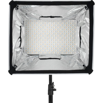 kit complet modificator lumina nanlite barndoor softbox grid interviuri studio