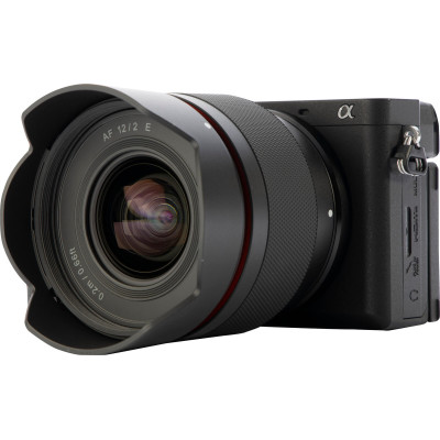 Avatar-Shop|Samyang AF 12mm F2.0 Obiectiv Foto Mirrorless, APS-C, Ultrawide, Liniar STM, Weather Sealed, Ideal peisaje, Montura Sony E|SAMYANG