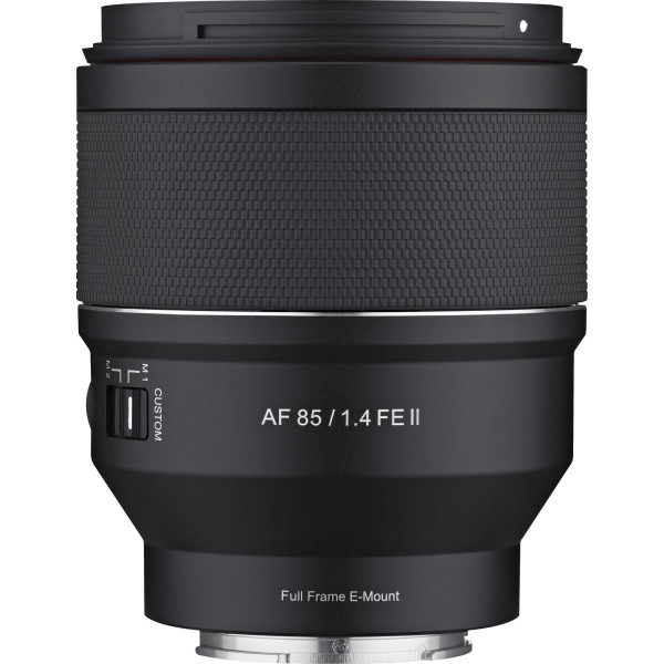 Samyang AF 85mm F1.4 FE II Obiectiv foto mirrorless, Sony E-Mount, Full Frame, Portret, Focus Hold, Custom switch