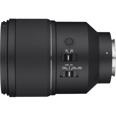 focus range limiter custom switch focus hold obiectiv samyang af 135mm f1.8 fe