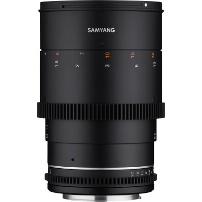 mecanica diafragma de-clicked fara trepte cursa focus lunga samyang 135mm video