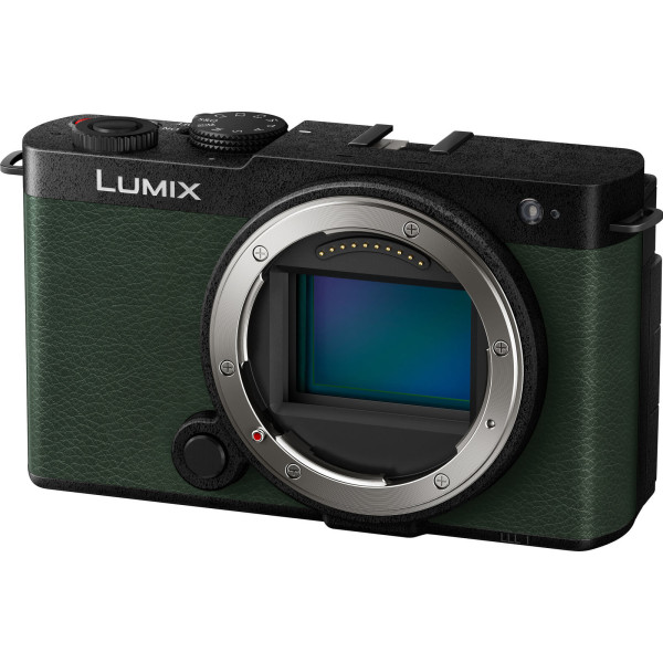 Panasonic Lumix S9 Body Dark Olive Aparat Foto Mirrorless Full Frame 24.2 MP, Video 6K Open Gate, Phase Hybrid AF, Real-Time LUT