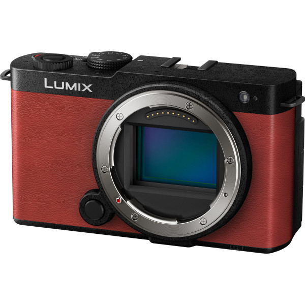 Panasonic Lumix S9 Body Crimson Red Aparat Mirrorless Full Frame 24.2 MP, Video 6K Open Gate, Phase Hybrid AF, Real-Time LUT