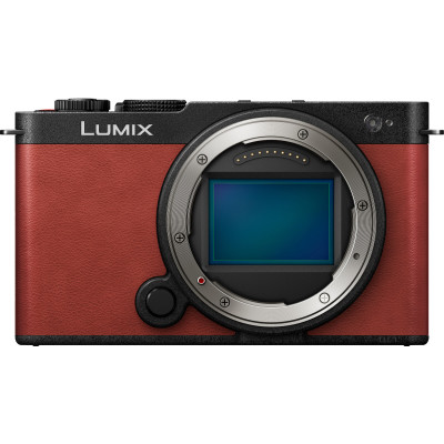aparat foto mirrorless panasonic lumix s9 body crimson red full frame