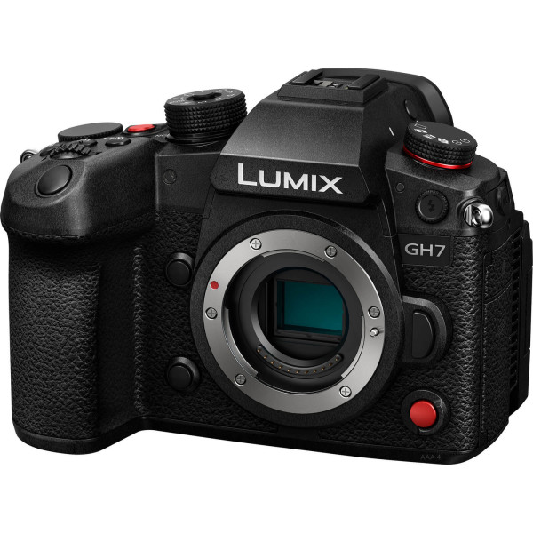 Panasonic Lumix GH7 Body Aparat Foto Mirrorless, Senzor BSI Micro 4/3 25.2 MP, Video 5.7K ProRes RAW, PDAF, Audio 32 bit Float