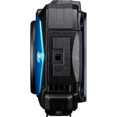 Pentax WG-90 Blue Aparat Foto Compact Rezistent la Apa, Senzor 16.0 MP, Zoom Optic 5x, Subacvatic 14 m, Antisoc 1.6 m