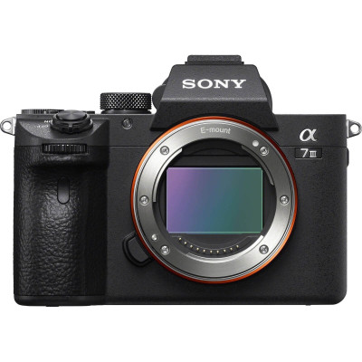 aparat foto mirrorless sony a7 iii body full frame 24.2 mp
