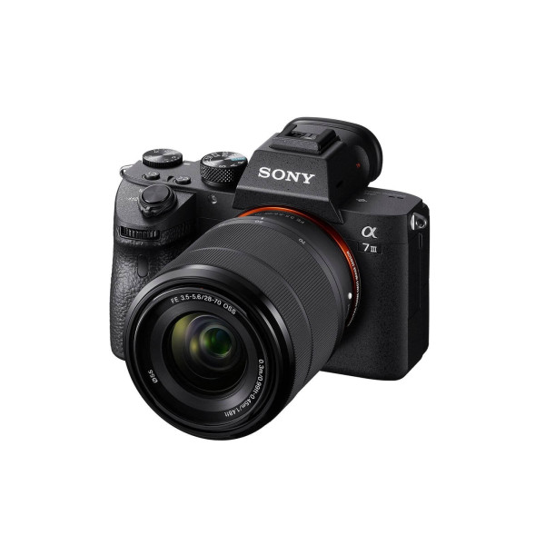 Sony A7 III Kit Obiectiv 28-70 mm F3.5-5.6 OSS Aparat Mirrorless Full Frame 24.2 MP, Video 4K, Stabilizare IBIS, Garantie 3 Ani