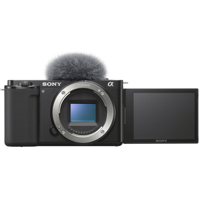 Sony ZV-E10 II Kit Obiectiv 16-50mm f/3.5-5.6 OSS II Aparat Foto Mirrorless, APS-C 26 MP, Video 4K 60p, 759 Puncte AF, Negru