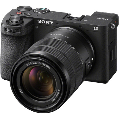 aparat foto mirrorless sony a6700 kit obiectiv 18-135mm oss aps-c 26 mp video 4k