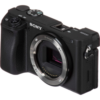 Sony Alpha A6400 Body Aparat Foto Mirrorless APS-C 24.2 MP, Video 4K, Eye AF in Timp Real, Ecran Rabatabil 180°, Garantie 3 Ani