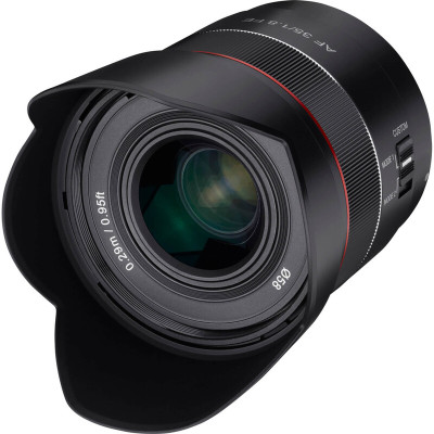Sony A7 III Body cu Obiectiv Samyang AF 35mm F1.8 FE, Card Lexar 128GB 205MB/s si Incarcator Dublu SmallRig 4081