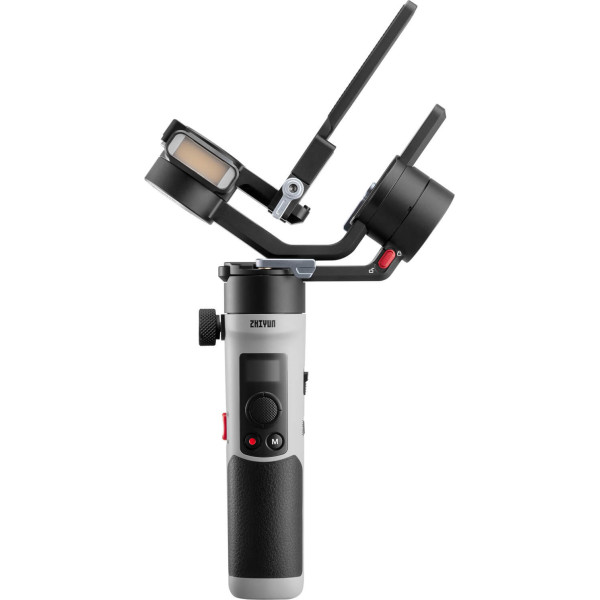 Zhiyun Crane M2S Combo Gimbal Stabilizator 3 Axe pentru Mirrorless, Smartphone si Camere Actiune, Lumina LED, Rucsac inclus