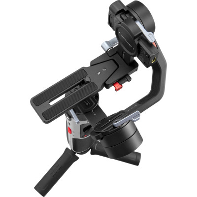 Zhiyun Crane M2S Combo Gimbal Stabilizator 3 Axe pentru Mirrorless, Smartphone si Camere Actiune, Lumina LED, Rucsac inclus