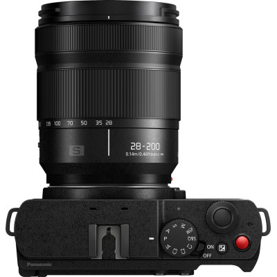 Panasonic Lumix S9 Kit Obiectiv 28-200mm F4-7.1 Macro O.I.S. Aparat Foto Mirrorless Full Frame 24.2 MP, Video 6K, Real-Time LUT