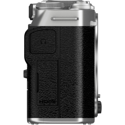 Fujifilm X-M5 Kit Obiectiv XC 15-45mm f/3.5-5.6 OIS PZ Aparat Foto Mirrorless 26.1 MP, Video 6.2K, Autofocus AI, Argintiu