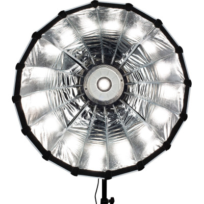 modificator lumina parabolic 16 fete nanlite catchlight circular natural