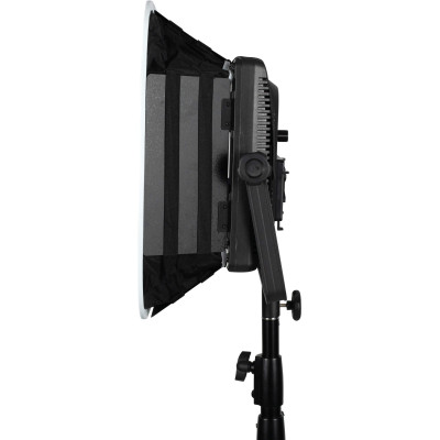 interior argintiu reflectorizant nanlite softbox panou led 600 difuzie uniforma