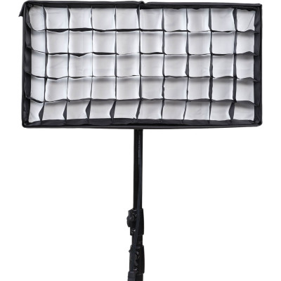 softbox nanlite pavoslim 120 cu grid si difuzie control directional lumina studio