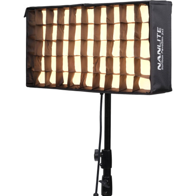 nanlite pavoslim 120b softbox pliabil geanta transport accesorii led panel