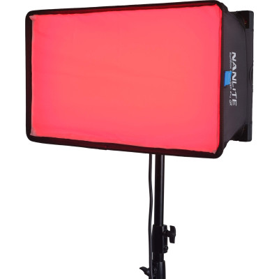 Nanlite SB-PS120-Q Softbox cu Eliberare Rapida si Grid pentru PavoSlim 120B si 120C, Doua Difuzii, Montura Directa, Negru