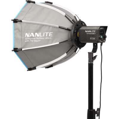 nanlite sb-fmm-o-40 interior argintiu reflectorizant si catchlights rotunde naturale