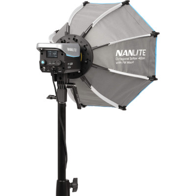 softbox compact nanlite 40 cm fm mount forza 60b ii accesorii video portabile