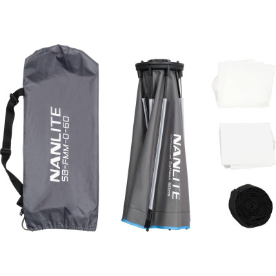 accesorii studio nanlite sb-fmm-o-60 geanta transport si difuzii incluse