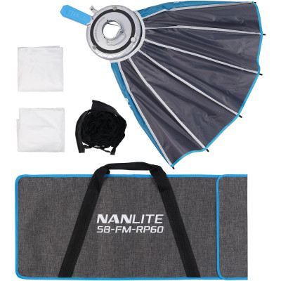 geanta transport softbox nanlite sb-rp60 accesorii difuzie profesionala 60cm