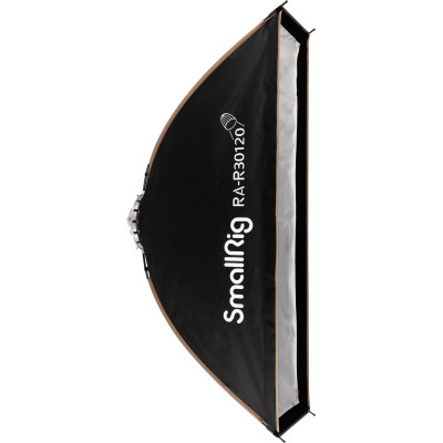 smallrig ra-r30120 interior argintiu reflectorizant si straturi difuzie pentru rim light profesional