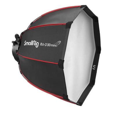 smallrig ra-d30 mini softbox tije quick release interior reflectorizant accesorii vlogging
