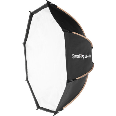softbox octogonal smallrig 90cm montat pe rc 220b setup filmare studio comercial grid inclus