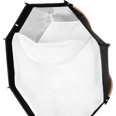 SmallRig 4633 Softbox Octagonal LA-O90 90 cm, Montura Bowens, Quick Release, Include Grid Honeycomb si 2 Difuzii