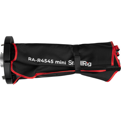 SmallRig 4683 Mini Softbox Patrat RA-R4545 45 x 45 cm, Montura Mini Bowens, Quick Release, Grid Inclus, Pentru RC 60B si RC 100B