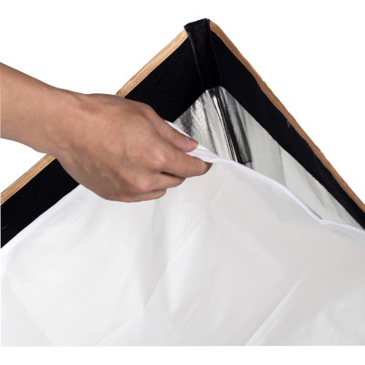 SmallRig 5370 Softbox Strip FS-30120 30 x 120 cm, Quick-Setup Folding, Montura Bowens, Include Grid si 2 Difuzii