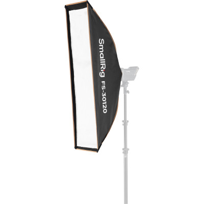 smallrig fs-30120 softbox strip 30 x 120 cm montura bowens quick-setup folding studio profesional 5370