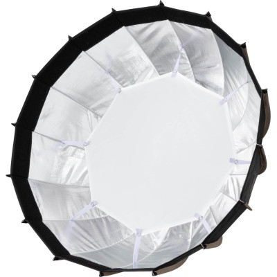 Zhiyun Softbox Parabolic 60cm, Montura Bowens, Quick Setup 16 Tije, Include Grid si Difuzii, Pentru Molus G60 si X100, 60D