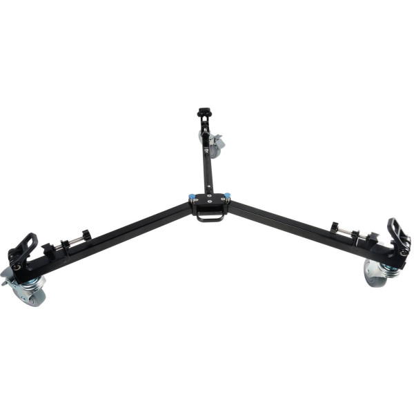 Sirui DT-06 Tripod Dolly, Carucior Trepied Video cu Role Blocabile, Sarcina 50kg, Compatibil picioare Dual-Spike si Cauciuc