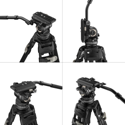 trepied video smallrig ad-pro8 protectie si depozitare kit profesional carbon