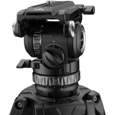 cap fluid smallrig ph8 sistem touch-and-go quick release contrabalans 6 trepte amortizare hidraulica