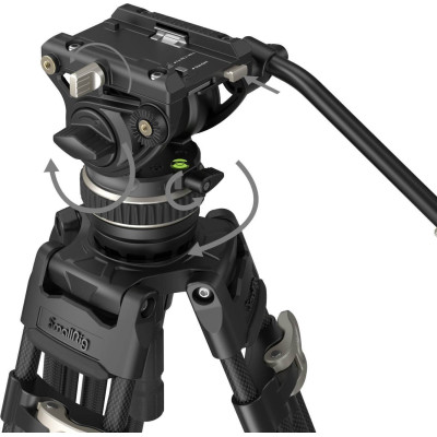 cap fluid smallrig dh10 snap-on quick release compatibil dji rs si manfrotto control amortizare step-less