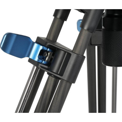 detalii picioare carbon sirui sq100 ground spreader arri mount handle spikes metalice profesional
