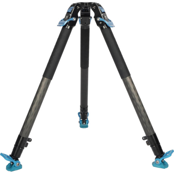 Sirui SVT-75 Lite Trepied Video Carbon, Sistem Rapid One-Step, Inaltime 153 cm, Bol 75 mm, Sarcina 25 kg, Diametru 40 mm