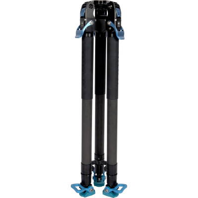 Sirui SVT-75 Lite Trepied Video Carbon, Sistem Rapid One-Step, Inaltime 153 cm, Bol 75 mm, Sarcina 25 kg, Diametru 40 mm